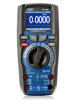 เครื่องมัลติมิเตอร์ดิจิตอล cem dt-989 